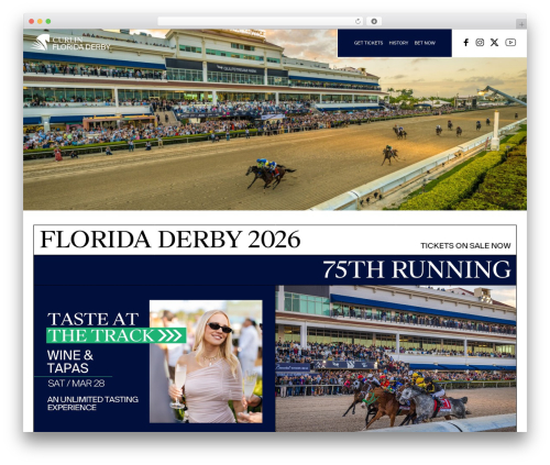 WordPress theme DSS-X - floridaderby.com