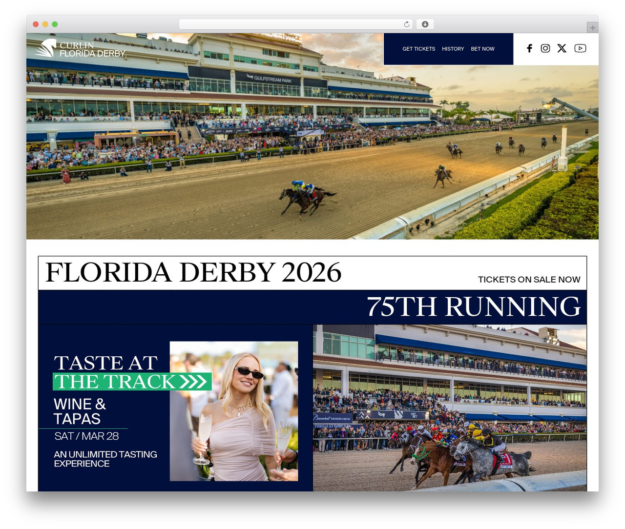 WordPress theme DSS-X - floridaderby.com