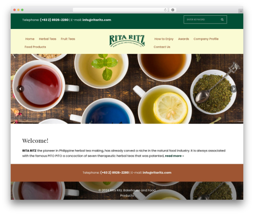 WordPress theme Orga - ritaritz.com