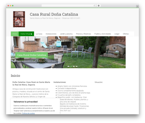 Si contact form WordPress plugin - segoviarural.net