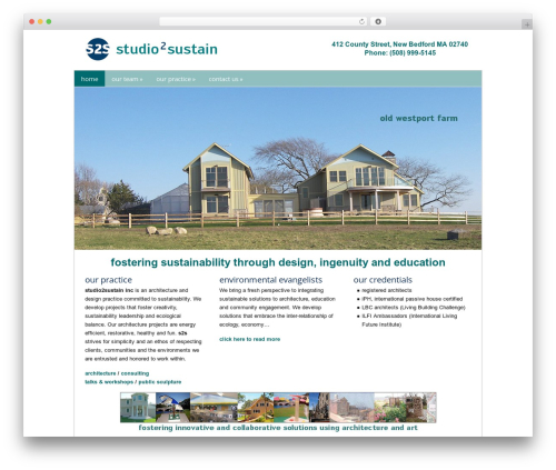 Catalyst best WordPress theme - studio2sustain.com
