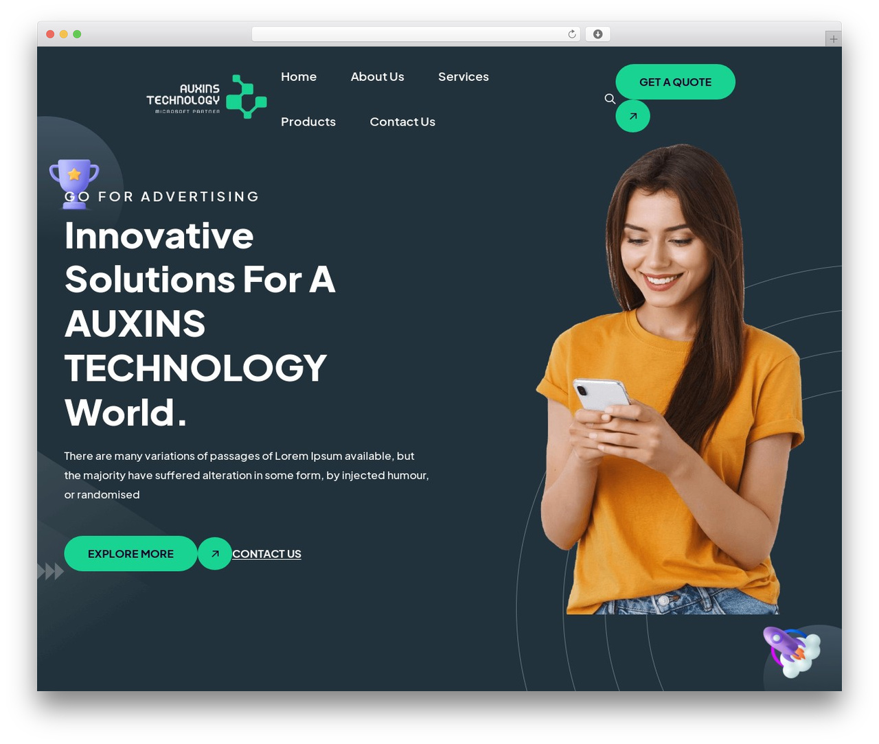 Digtek WordPress theme - auxinstech.com Digtek WordPress theme - auxinstech.com