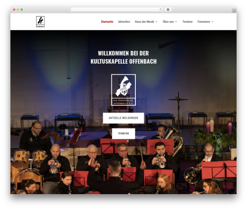 Divi theme WordPress - kultuskapelle.de