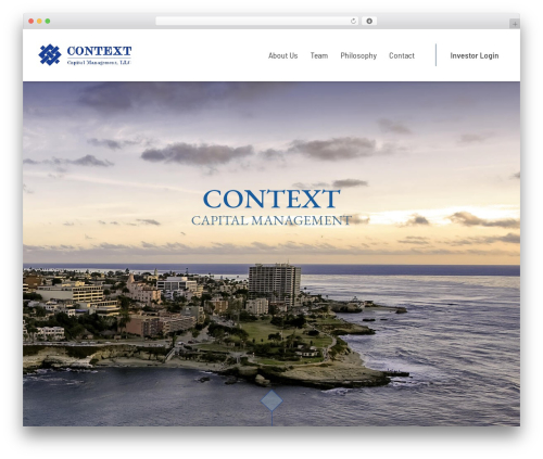 Theme WordPress Context - contextfunds.com