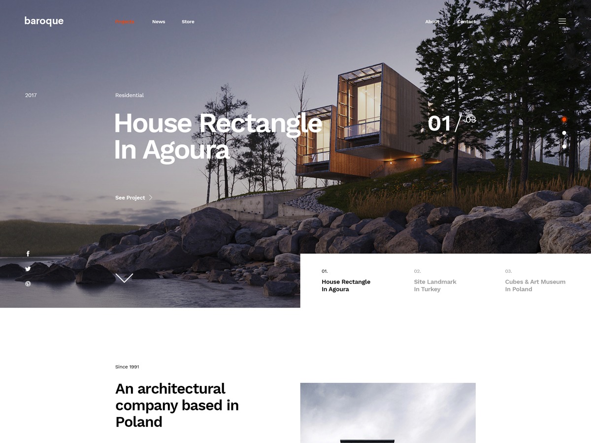 Baroque WordPress theme Baroque WordPress theme