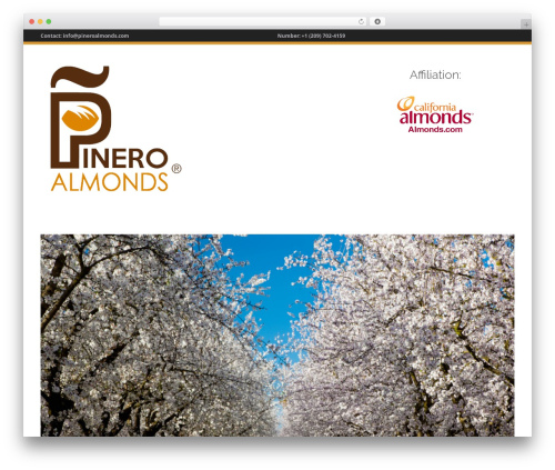 Mt_menu WordPress plugin - pineroalmonds.com