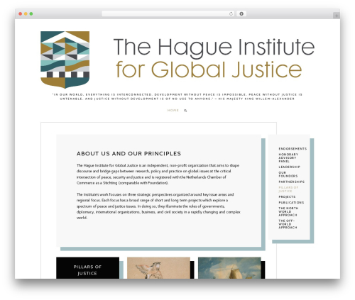 Christopher WP theme - thehagueinstituteforglobaljustice.org