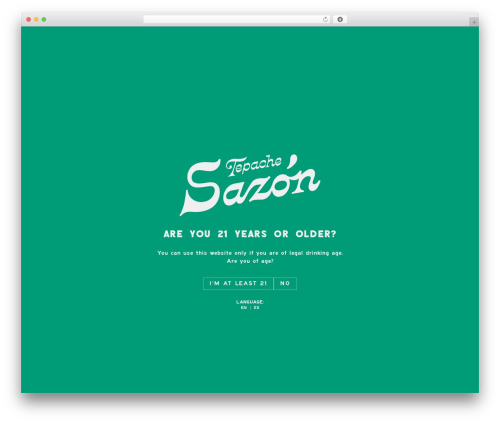Core vprstrap Child WordPress theme - tepachesazon.com