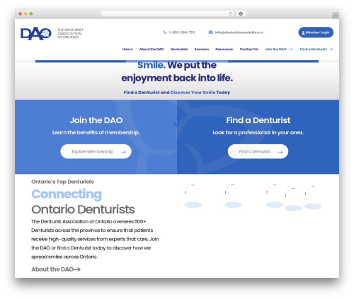 Wm marketing integration WordPress plugin - denturistassociation.ca