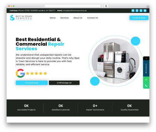 Hello Elementor WordPress theme - bestintownservices.ae