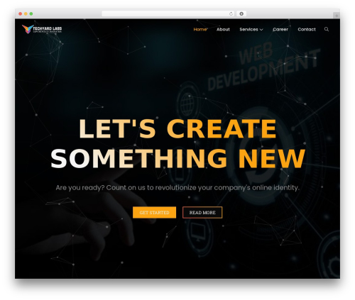 Leverage WordPress theme - techyardlabs.com