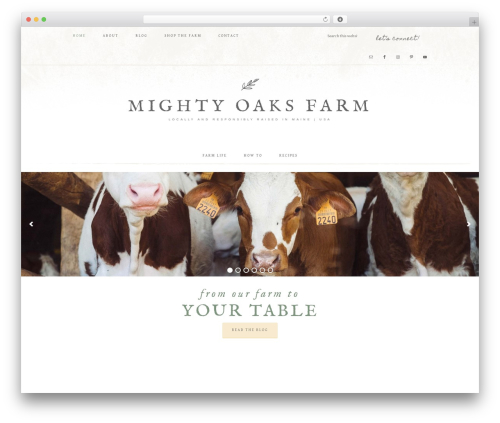 Market Theme WordPress theme - mightyoaksfarmmaine.com