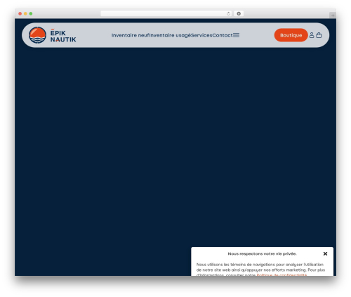 Pacifique Theme WordPress theme - epiknautik.com