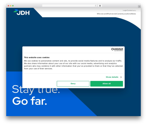 Plumb WordPress theme - www.jdhco.com