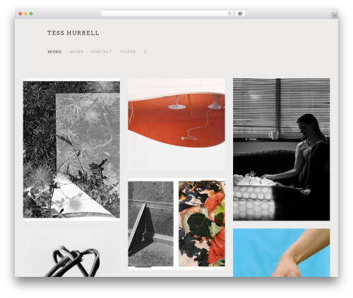 Spaces WordPress theme - tesshurrell.com