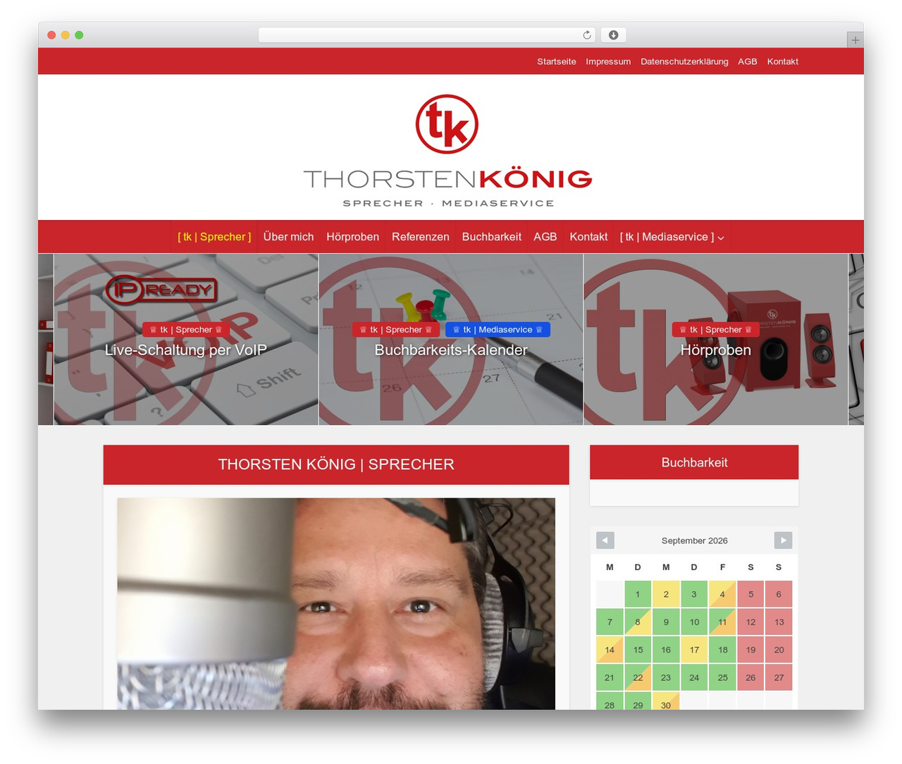 Voice WordPress theme - thorstenkoenig.de