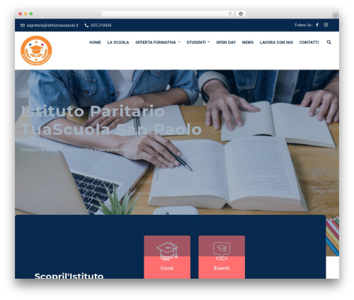 Edubin core WordPress plugin - istitutosanpaolo.it