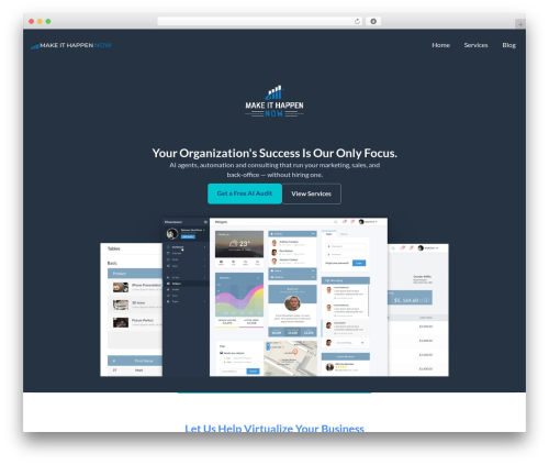WordPress theme Leadinjection - mihnowus.com
