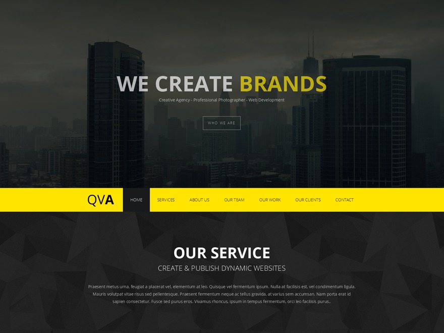 WordPress theme QVA Wordpress Theme WordPress theme QVA Wordpress Theme