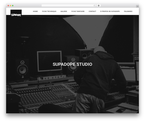 WordPress theme Selfer - supadope.net