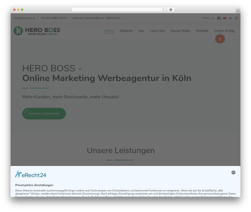 Elementor seosight WordPress plugin - heroboss.de