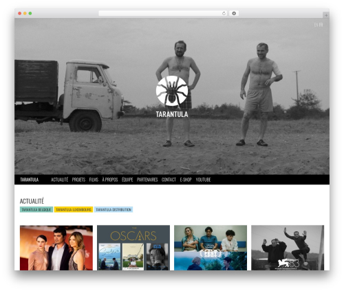 WordPress theme Tarantula - tarantula.be WordPress theme Tarantula - tarantula.be
