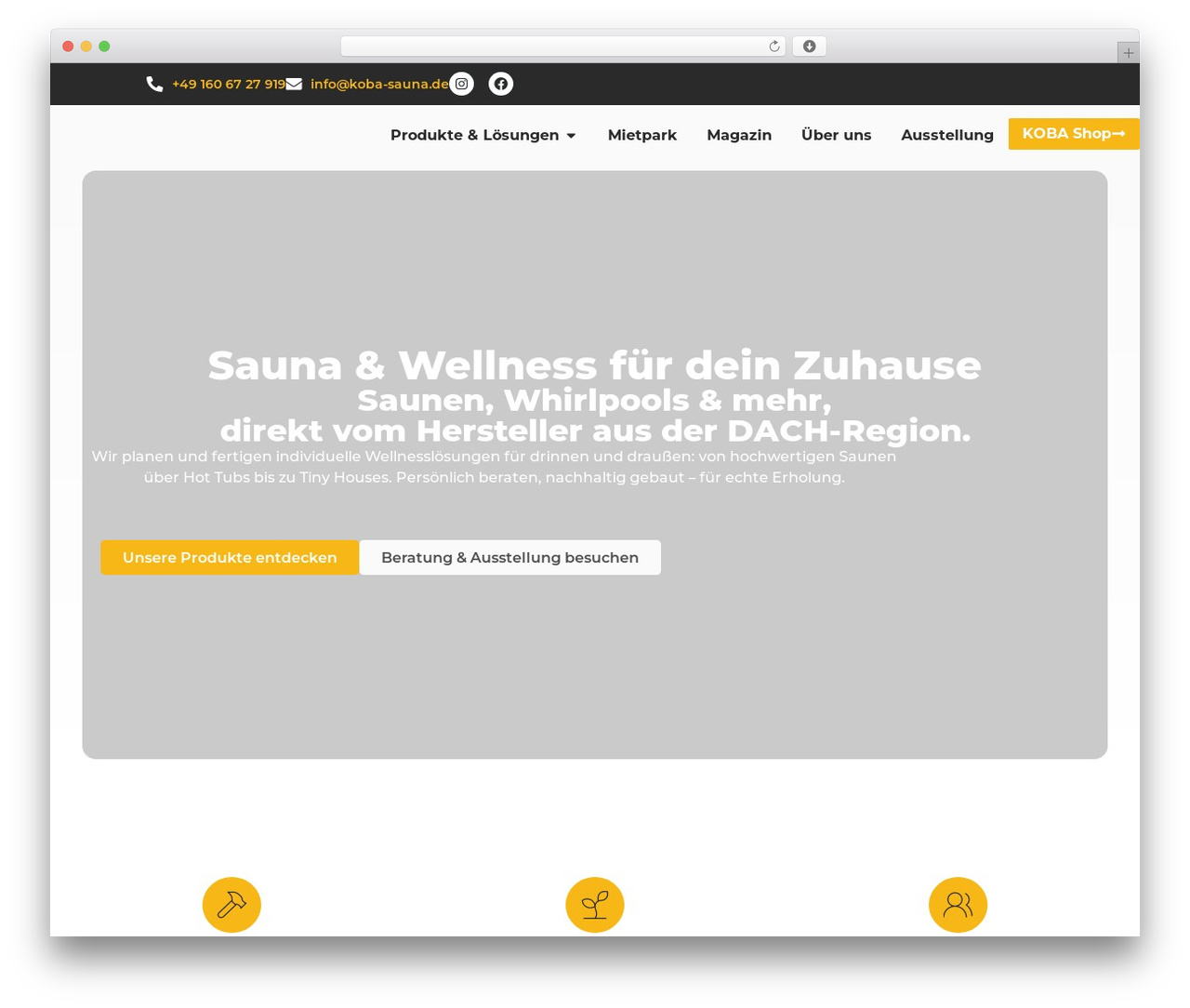 WordPress website theme Hello Elementor - koba-sauna.de WordPress website theme Hello Elementor - koba-sauna.de