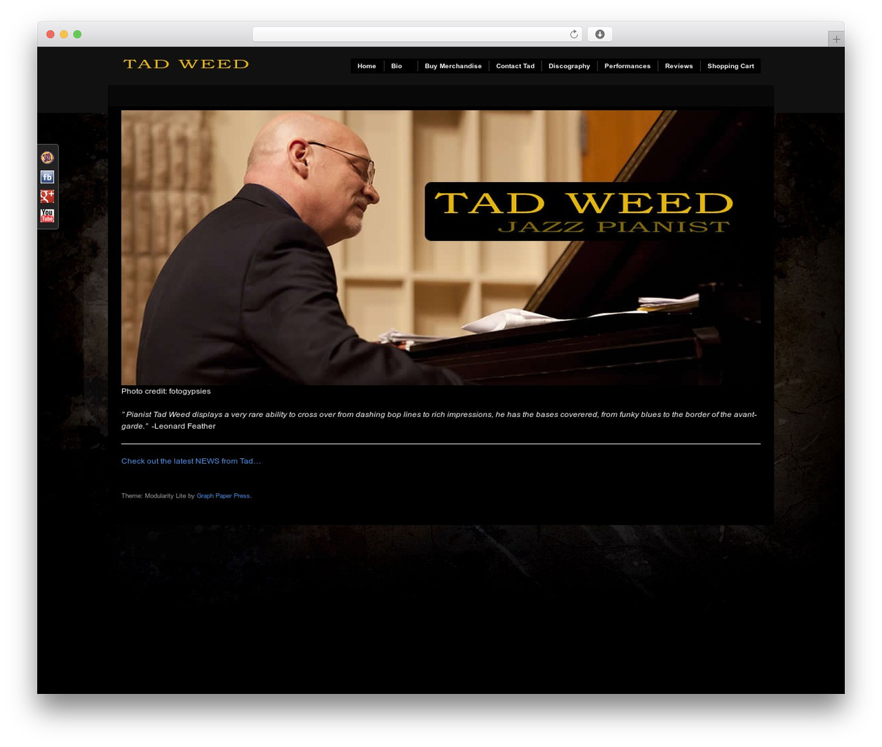WordPress website theme Modularity Lite - tadweed.com WordPress website theme Modularity Lite - tadweed.com