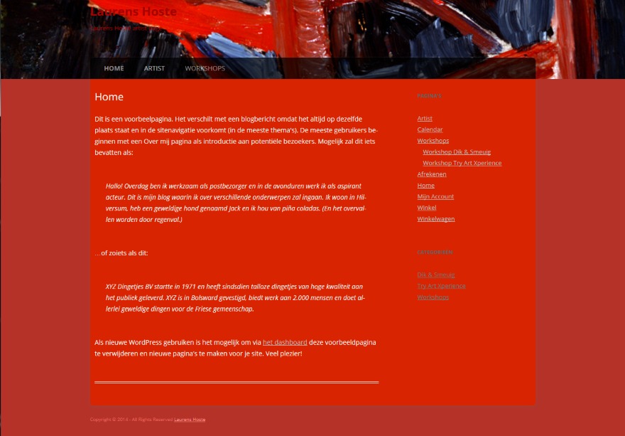WP theme Hoste theme WP theme Hoste theme