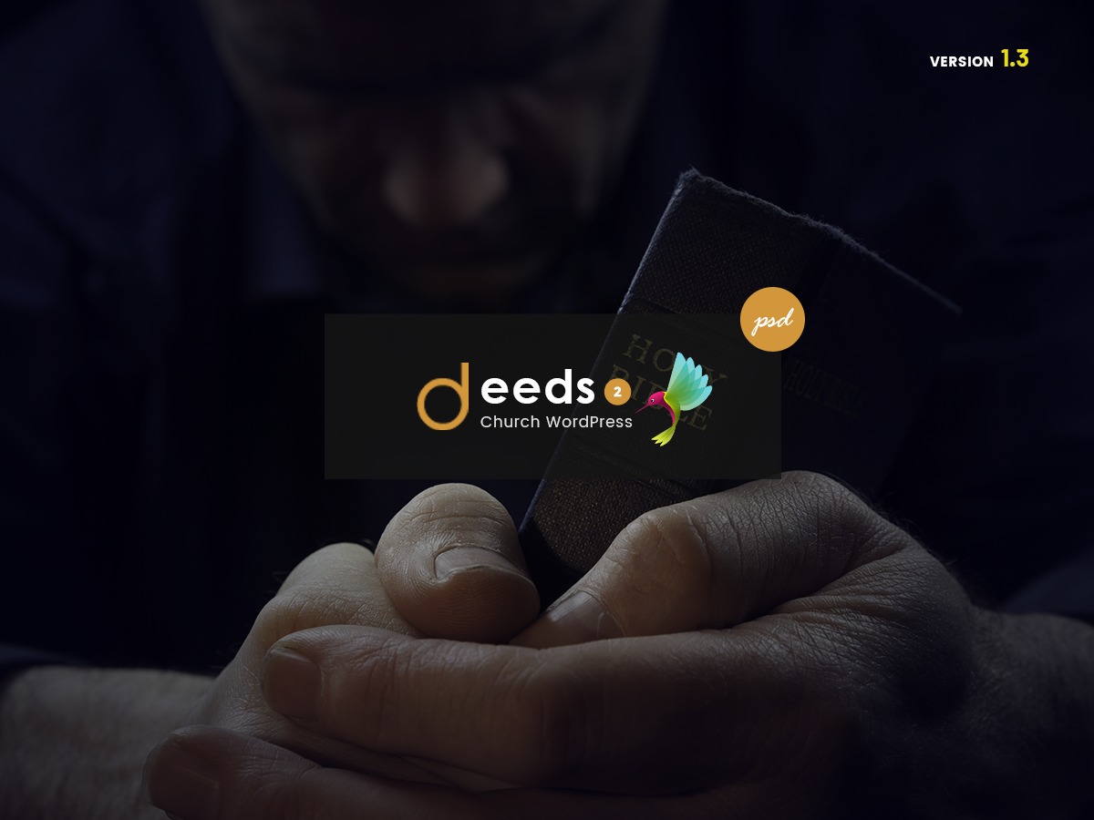 Deeds2 personal WordPress theme by Webinane