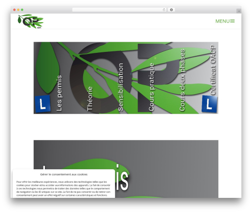 Mobile info_0.0.1 WordPress plugin - op-autoecole.ch