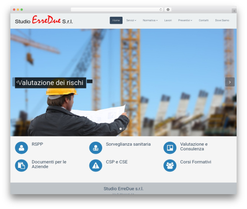 Flat Theme WordPress theme - studioerredue.com Flat Theme WordPress theme - studioerredue.com