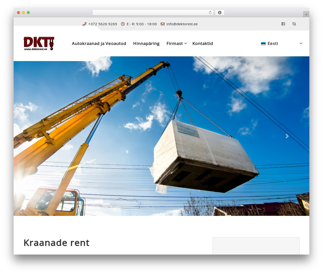 Merko WordPress theme - dektorest.ee Merko WordPress theme - dektorest.ee