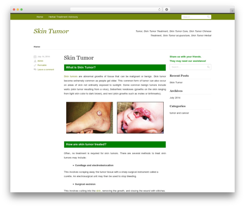 Rumput Hijau WP theme - skin-tumor.herbal-treatment-advisory.com