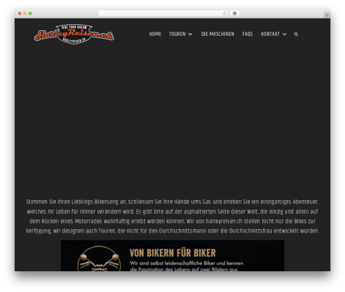 Theme WordPress marscom - harleyreisen.ch