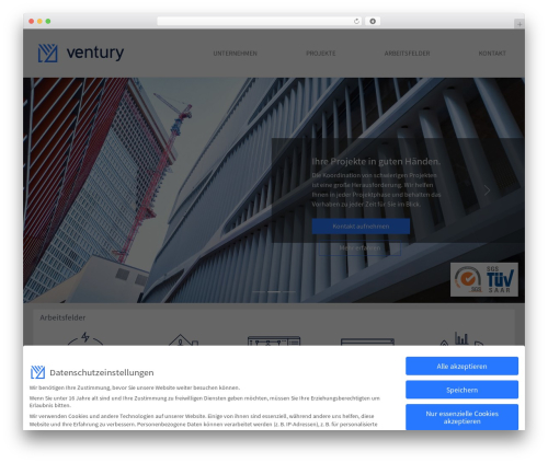 Ventury WordPress theme - ventury.org