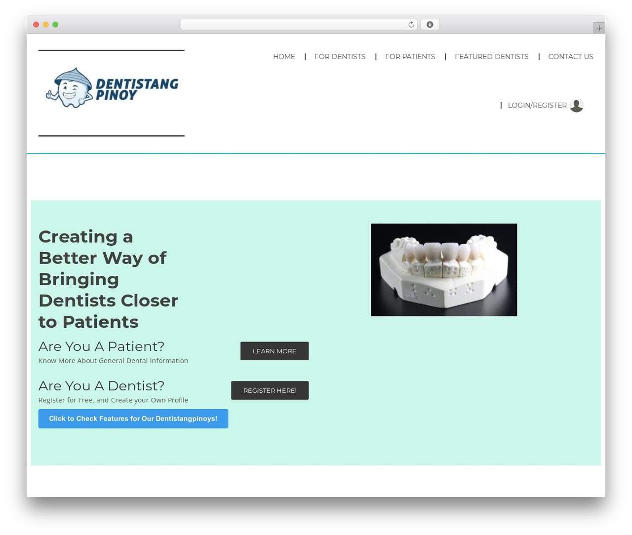 WordPress theme DocDirect - dentistangpinoy.com