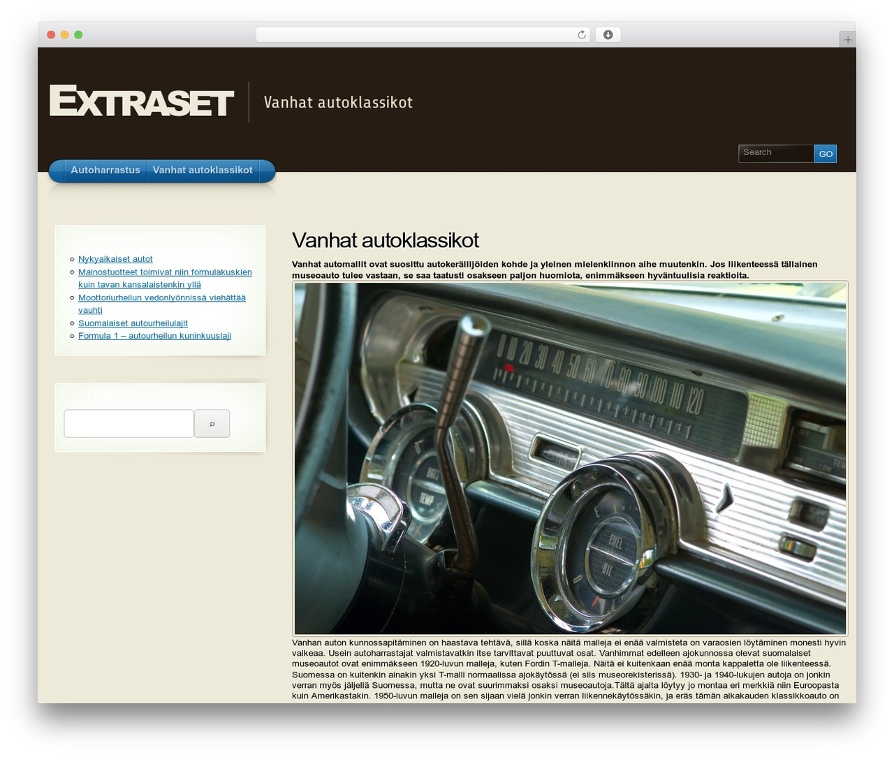 Arclite WordPress website theme - extraset.net Arclite WordPress website theme - extraset.net