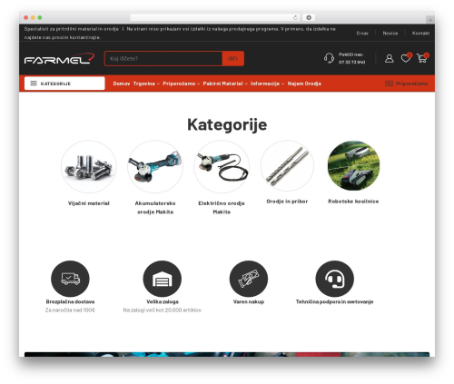 Templatemela plugin toolband WordPress plugin - farmel.si