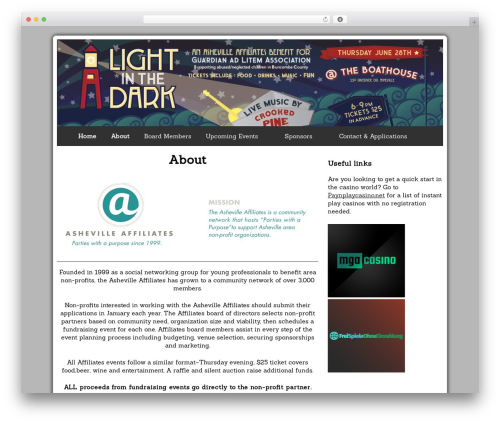 Azul Silver theme WordPress - ashevilleaffiliates.com