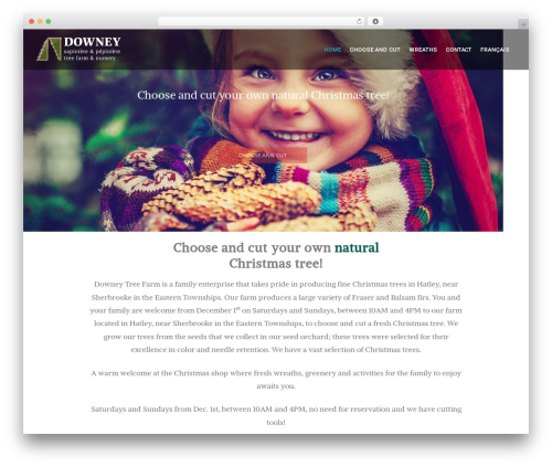 Best WordPress theme Create - downeytreefarm.ca