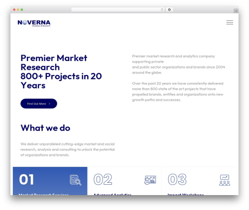 Best WordPress theme Greenify - novernaplus.com