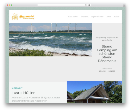 Live editor WordPress plugin - skovmose-camping.dk