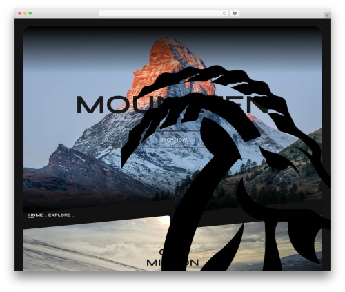 Campo WordPress theme - mount-ten.co.uk