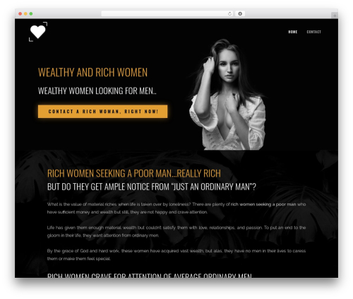 CS WordPress theme - wealthyrichwoman.com