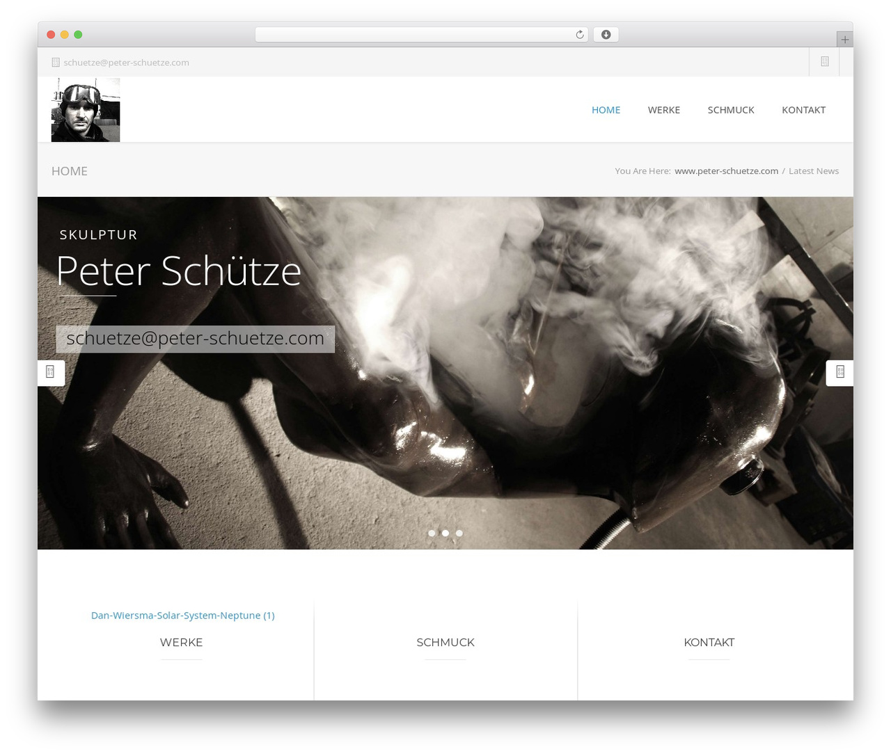 Durus best WordPress theme - sub.peter-schuetze.com