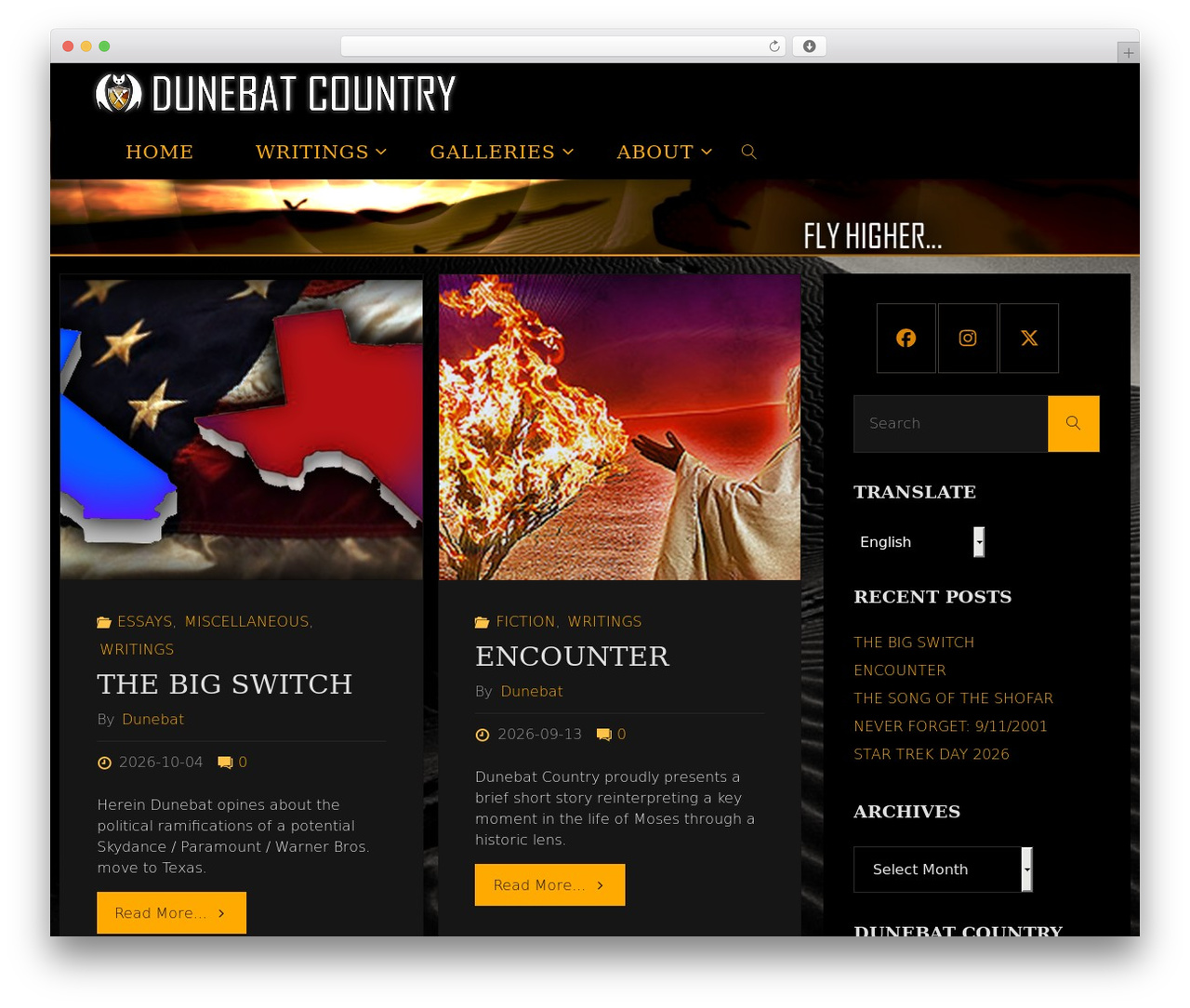 Fluida theme WordPress - dunebat.com Fluida theme WordPress - dunebat.com