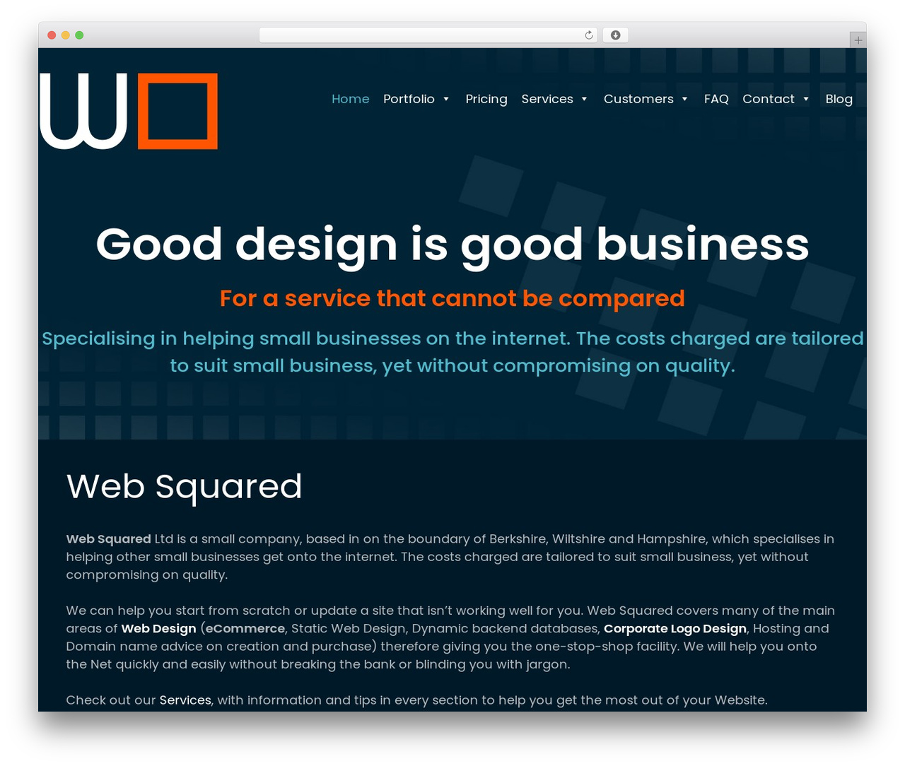 GeneratePress WordPress theme - websquared.co.uk