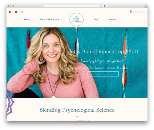 Hello Elementor free WordPress theme - dryogamomma.com