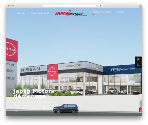 Smooth scrolling with lenis WordPress plugin - japanmotors.sn